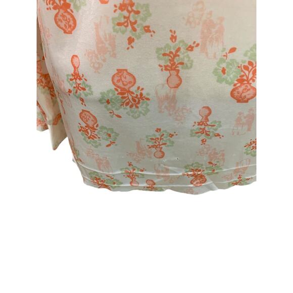 Large Cos Cob Vintage 1960s Womens Polyester Button Up Shirt Blouse Defects - Picture 5 of 7